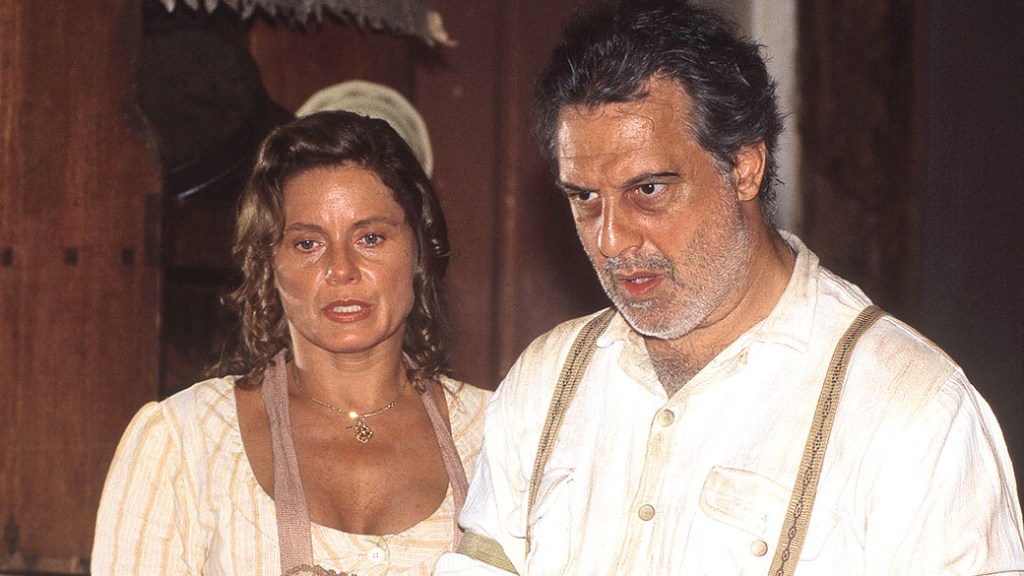 Antônio Fagundes na novela 'O Rei do Gado' de 1996