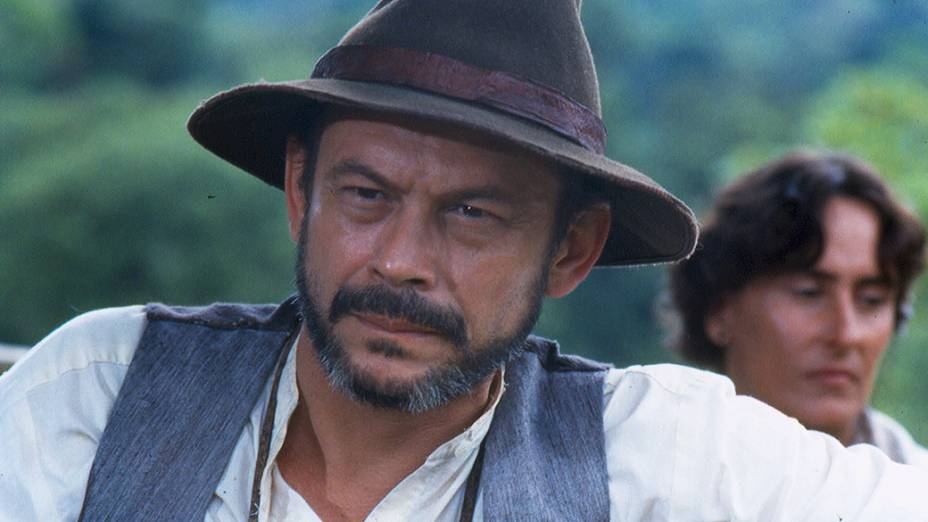 José Wilker como Belarmino, na novela Renascer em 1993