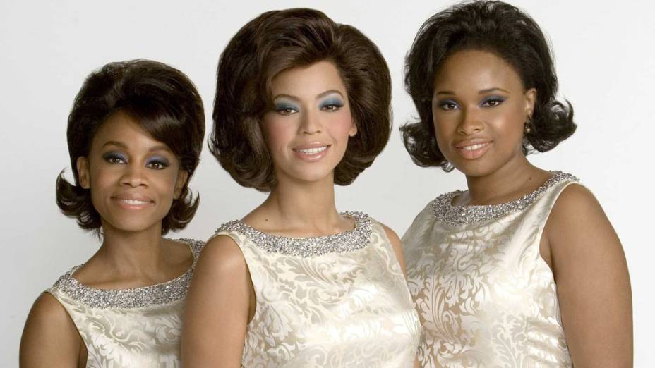 Jennifer Hudson, Beyoncé e Sharon Leal no filme Dreamgirls, de Bill Condon