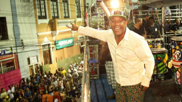 Pisirico abre o circuito Osmar em Campo Grande no Carnaval de Salvador, em 27/02/2014