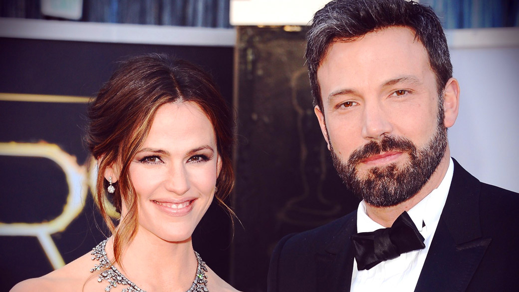 A atriz Jennifer Garner e o ator/diretor Ben Affleck