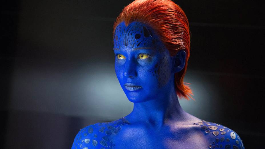 Atriz Jennifer Lawrence em cena do filme X-Men – Dias de um Futuro Esquecido