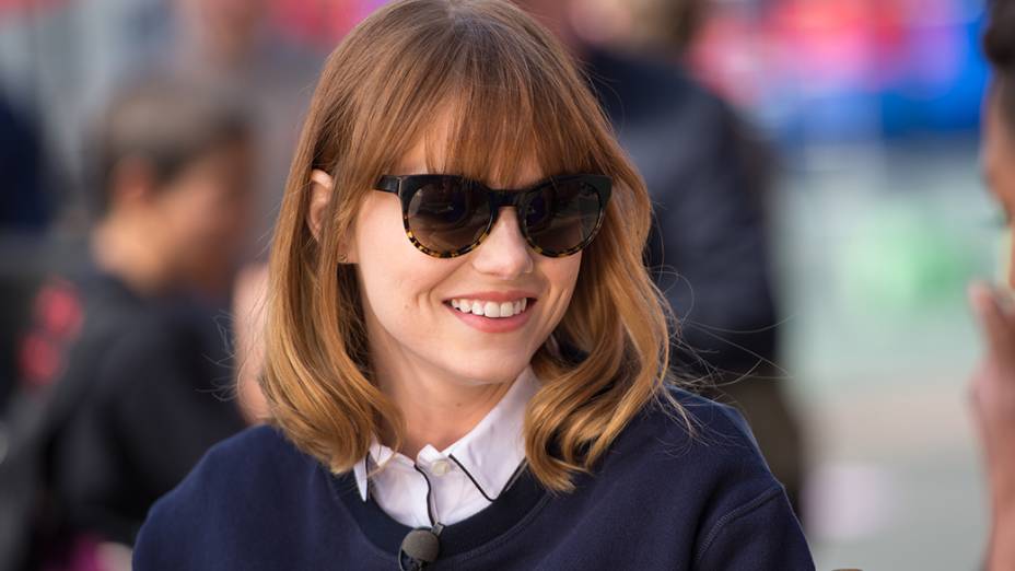 A atriz americana Emma Stone