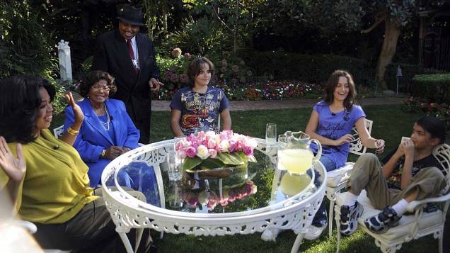 Paris Jackson participa do programa da apresentadora Oprah Winfrey em 2010