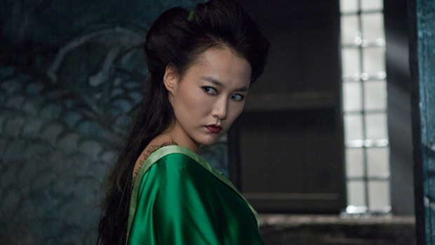 Atriz Rinko Kikuchi, a Bruxa do filme 47 Ronins