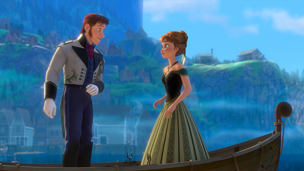Cena do filme Frozen-Uma Aventura Congelante, nova animação da Disney