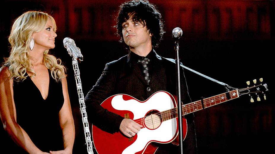 Miranda Lambert e Billie Joe Armstrong se apresentaram durante a premiação do Grammy 2014