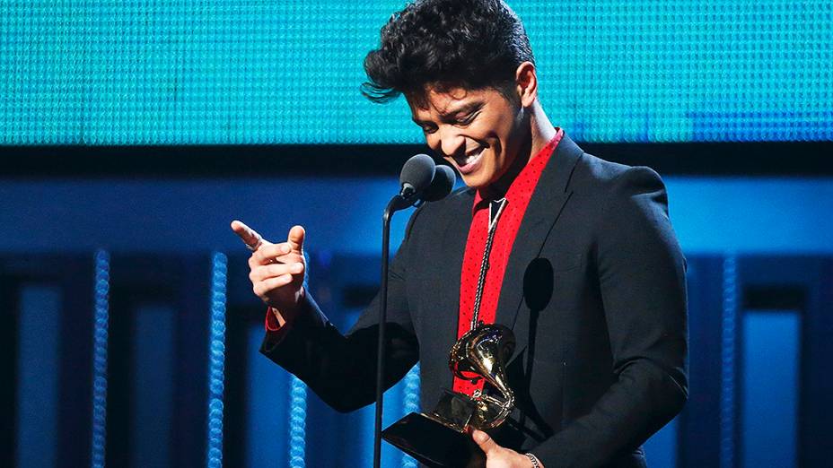 Bruno Mars levou o Grammy de Melhor Álbum Vocal Pop com Unorthodox Jukebox