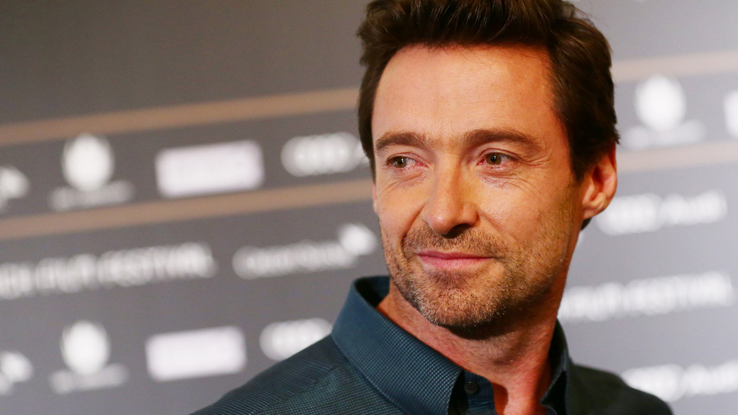 Hugh Jackman durante uma coletiva de imprensa sobre o filme 'Prisioneiros'