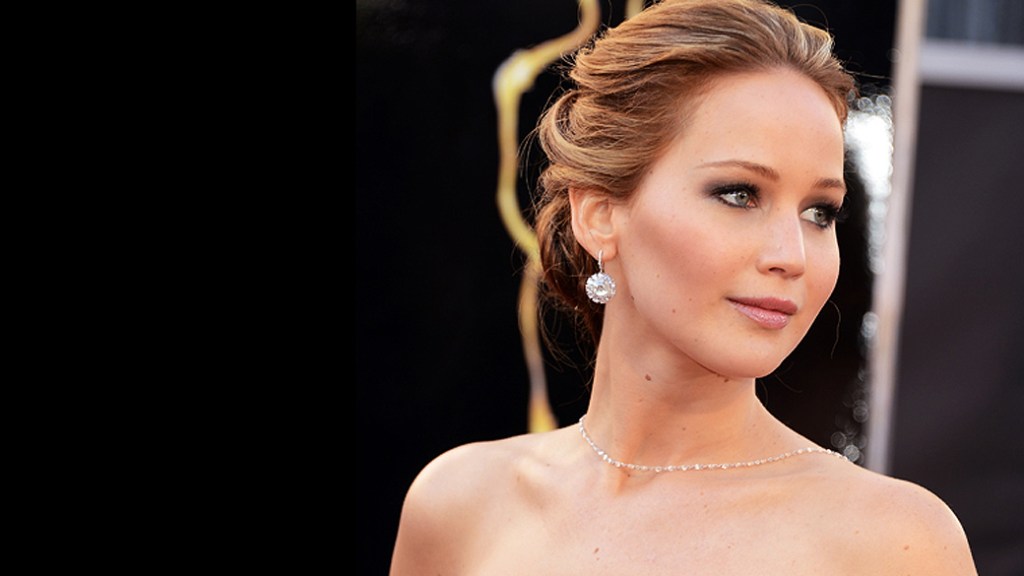 Jennifer Lawrence vencedora do Oscar 2013 de Melhor Atriz por 'O Lado Bom da Vida'