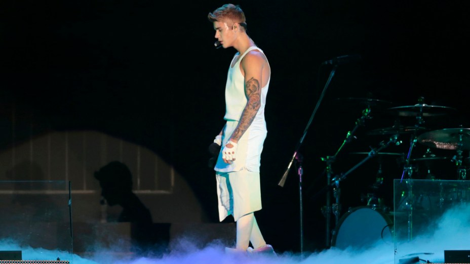 Justin Bieber faz show da turnê “Believe Tour”, na Praça da Apoteose, no Rio de Janeiro