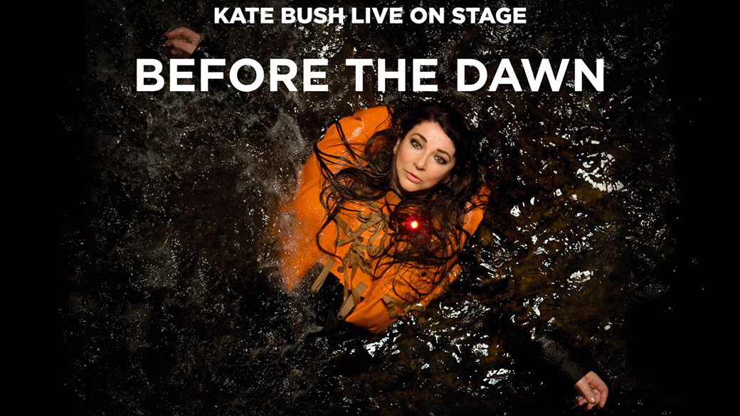 Cartaz do show de Kate Bush