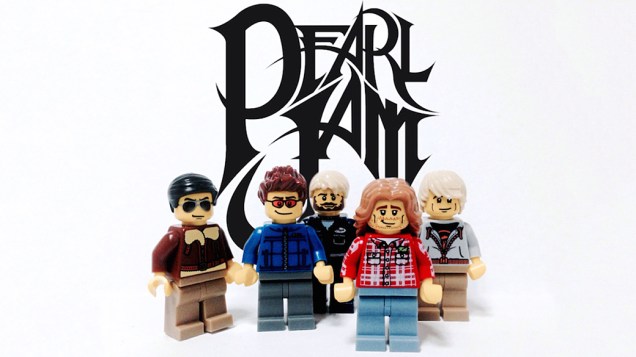 Pearl Jam em versão Lego