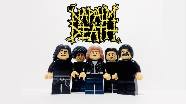 Napalm Death em versão Lego