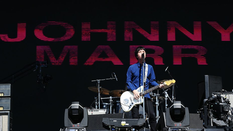 Show de Johnny Marr no Festival Lollapalooza, em São Paulo