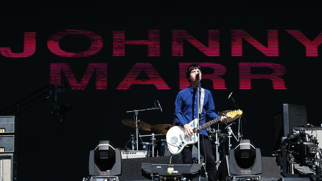 Show de Johnny Marr no Festival Lollapalooza, em São Paulo