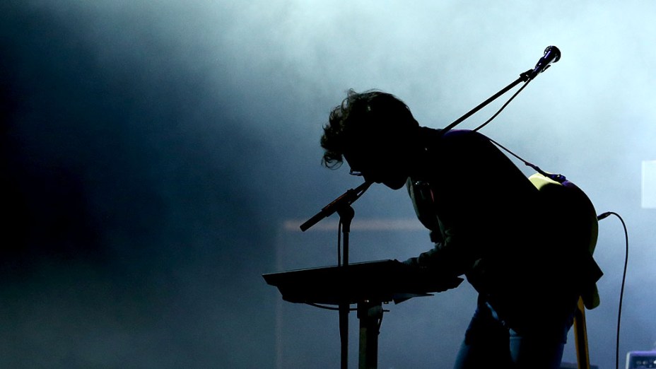 Show da banda Phoenix durante o festival Lollapalooza, em São Paulo