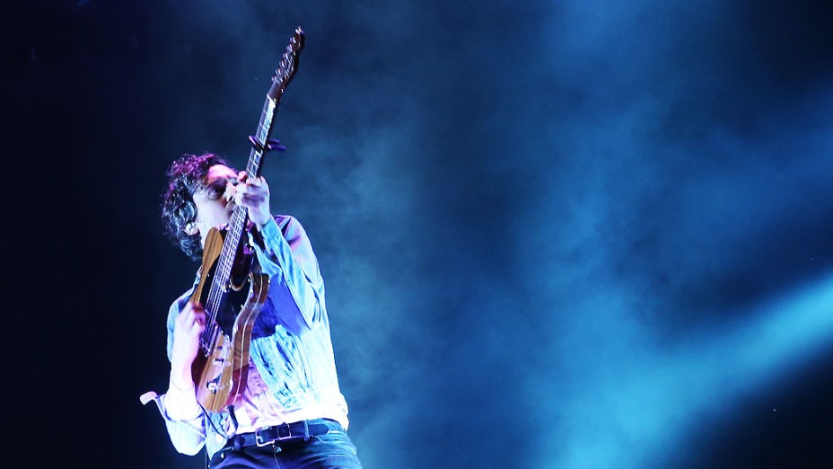 Banda Phoenix agita o palco Skol no Festival Lollapalooza, em São Paulo