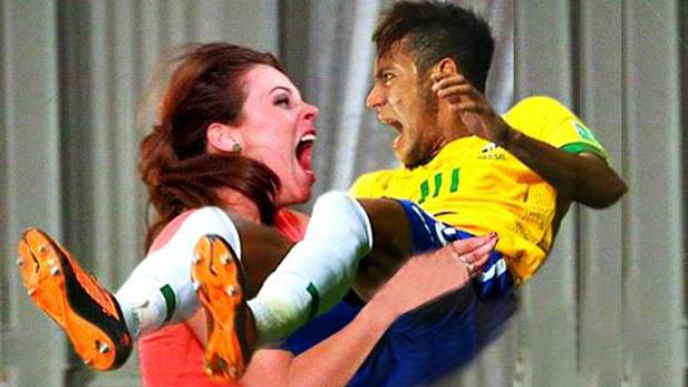 Aaaaah, diz Paloma. Aaaaah, diz Neymar