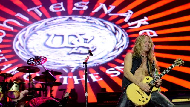 Show da banda Whitesnake no segundo dia do Monsters of Rock