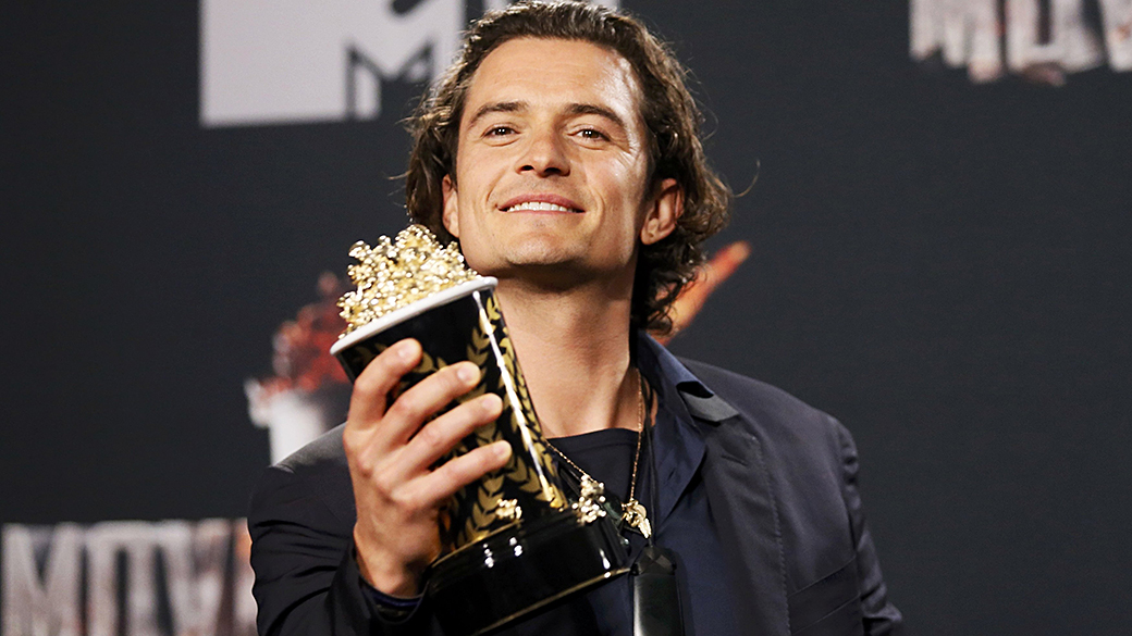 Orlando Bloom levou o prêmio de melhor Luta por atuação no filme 'O Hobbit: A Desolação de Smaug'