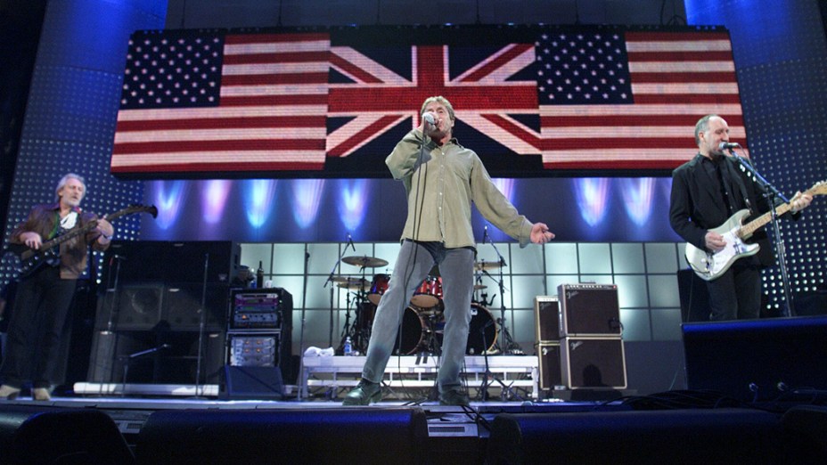 Show da banda The Who em Nova York, em 2001