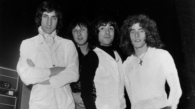 Banda The Who no começo da carreira, em 1969