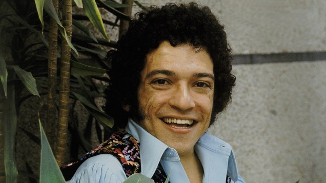 O cantor Nelson Ned, em 1974