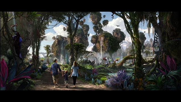 Montanhas flutuantes iguais às de Pandora serão reproduzidas no parque inspirado em Avatar