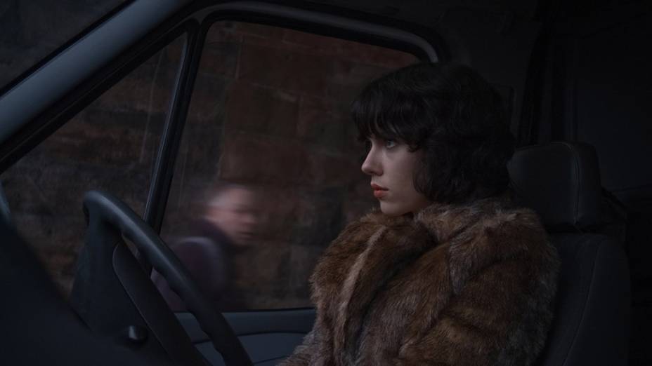 Atriz Scarlett Johansson em cena do filme Under the Skin