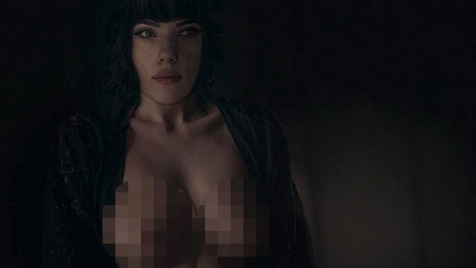 Atriz Scarlett Johansson em cena do filme Under the Skin