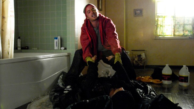 Jesse Pinkman (Aaron Paul) na primeira temporada de Breaking Bad