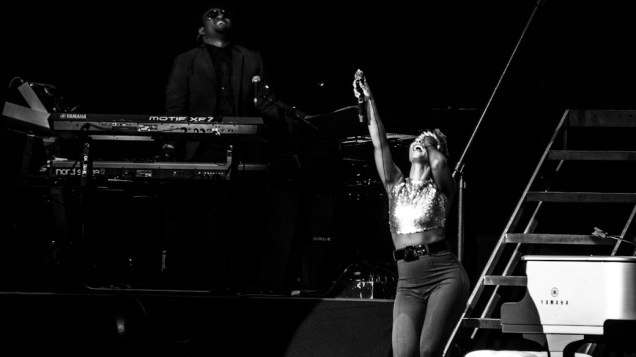 Alicia Keys se apresentou no Espaço das Américas, em São Paulo