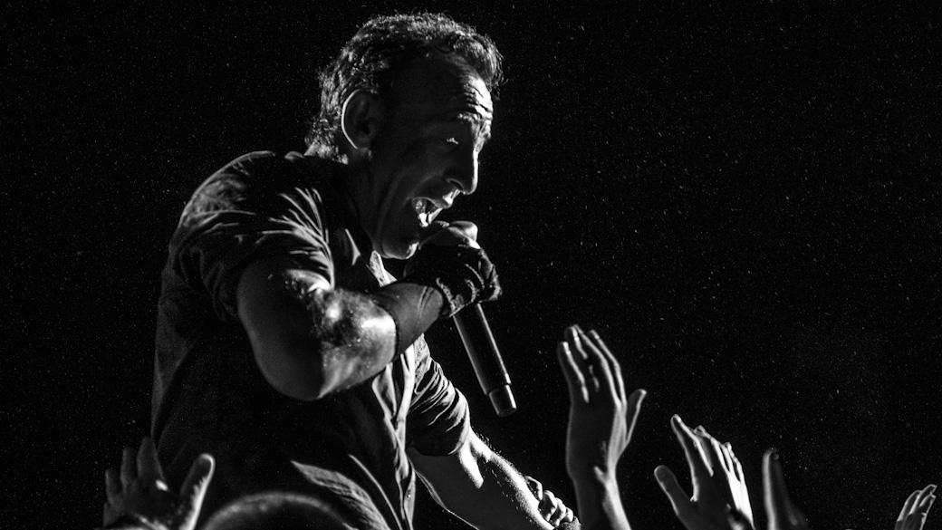 Bruce Springsteen faz show no Espaço das Américas, em São Paulo