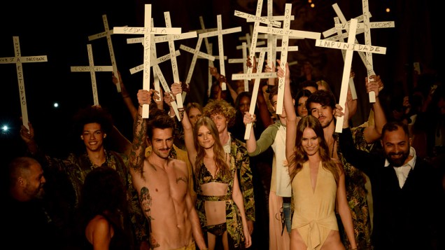 Desfile da Cavalera apresenta coleção de Verão no primeiro dia do São Paulo Fashion Week