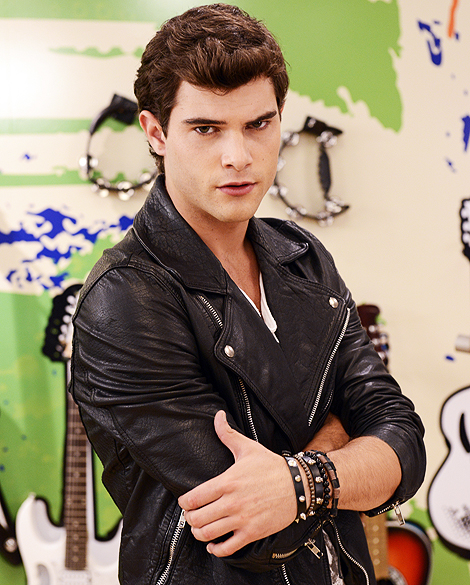 O ator espanhol Diego Dominguez, 22, o Diego do seriado Violetta
