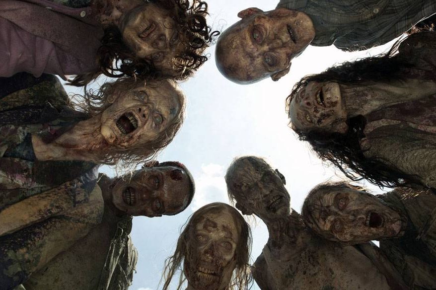 Cena da série 'The Walking Dead'