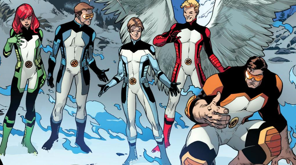 Homem de Gelo (ao centro), entre outros mutantes: 'totalmente gay', diz Jean Grey