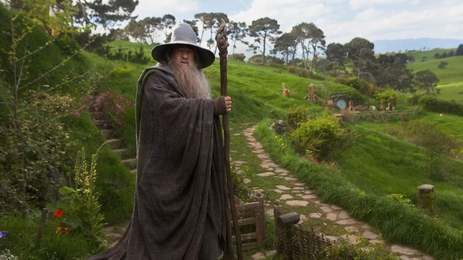 Cena do filme O Hobbit do diretor Peter Jackson