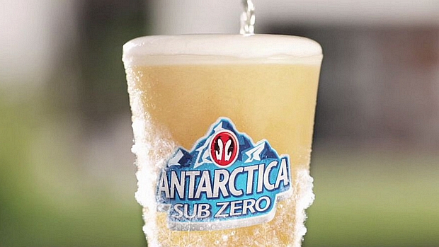 cerveja Antarctica da Ambev