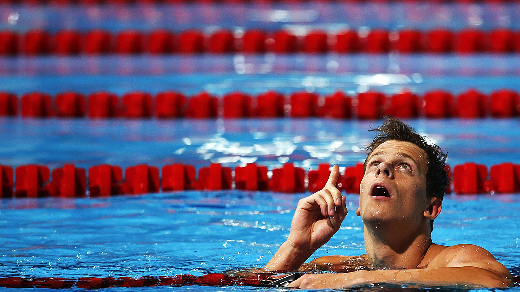 Cesar Cielo: favoritismo e medalha de ouro