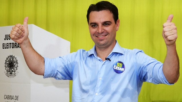 César Souza Júnior (PSD) é o novo prefeito eleito de Florianópolis