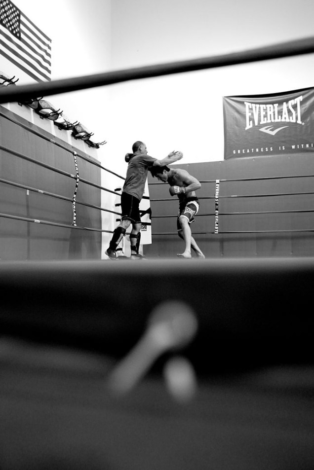 Chael Sonnen treina para a luta contra Anderson Silva, no UFC 148