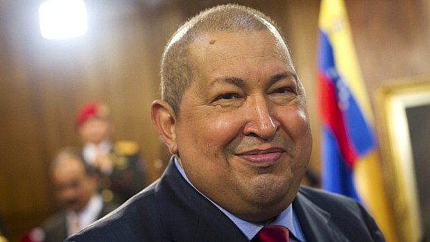 O ditador venezuelano Hugo Chávez