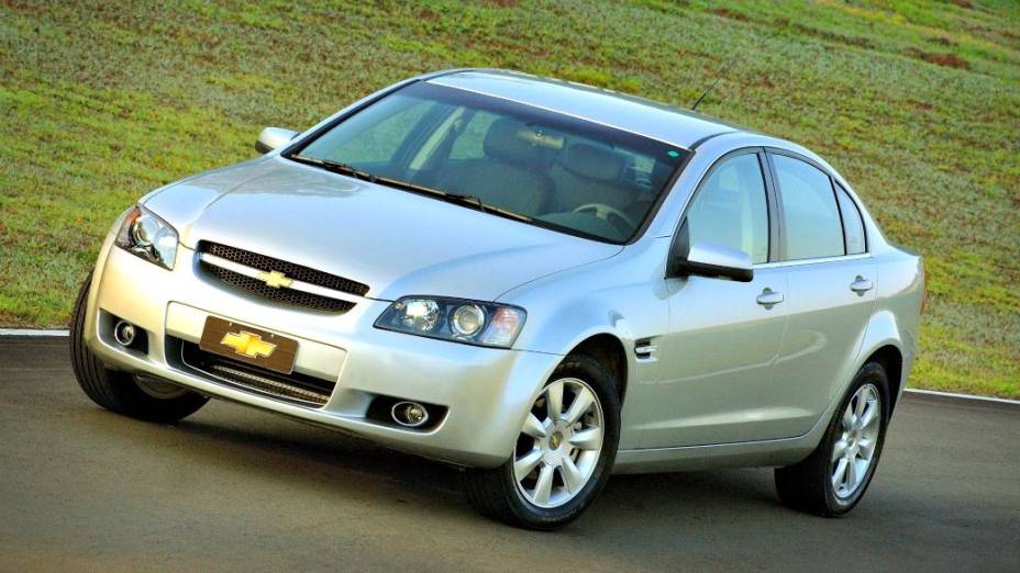 O sedã de luxo Chevrolet Omega, que não será mais comercializado no Brasil