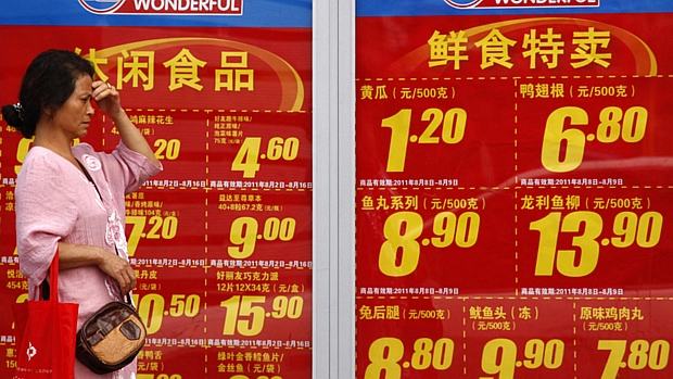 Inflação mais baixa abre espaço para que o governo chinês possa tomar medidas para afrouxar a política monetário caso necessário