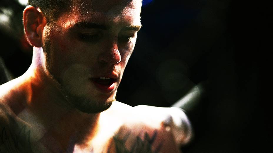 O americano Chris Camozzi no UFC Jaraguá do Sul, norte de Santa Catarina