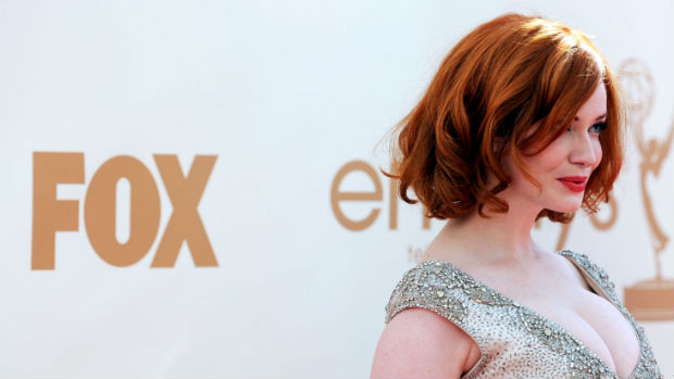 A atriz Christina Hendricks