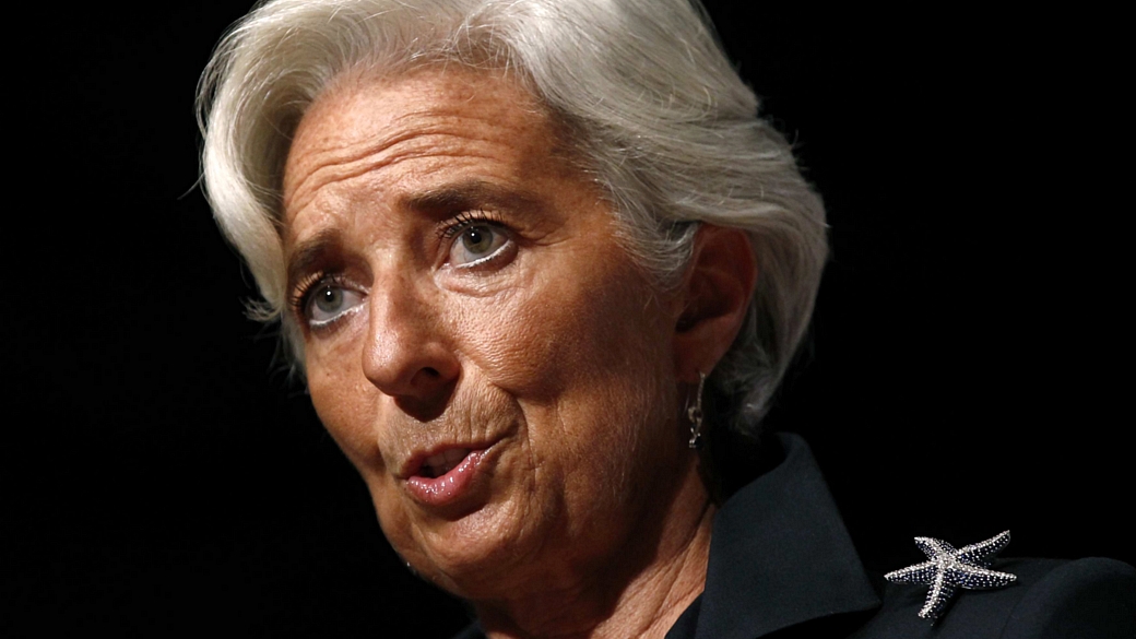 A diretora-gerente do FMI, Christine Lagarde