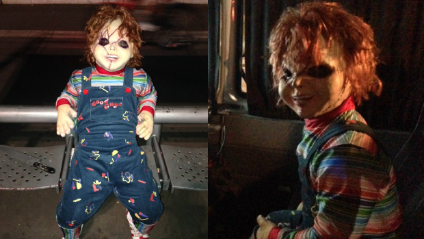 Boneco Chucky, novo personagem das pegadinhas assustadoras de Silvio Santos